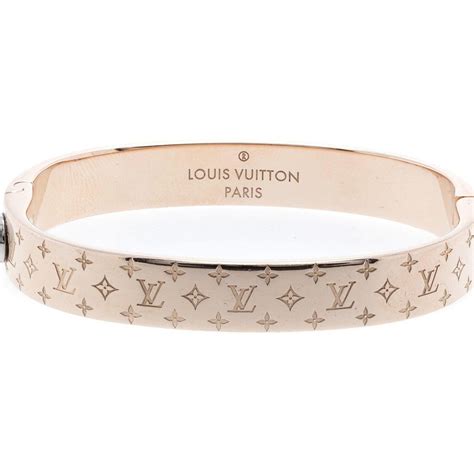 louis vuitton nanogram cuff real vs fake|louis vuitton cuff bracelet.